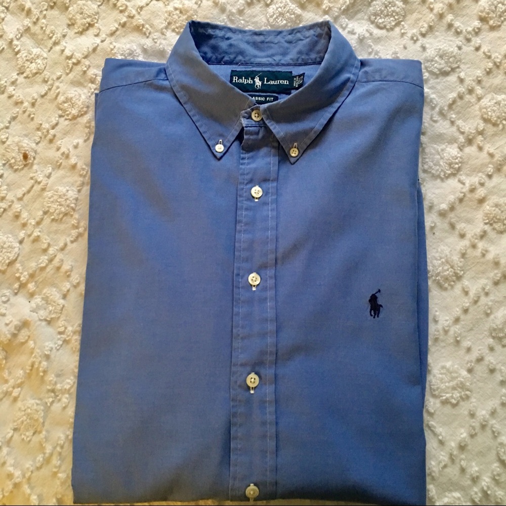 Ralph Lauren mens button down shirt